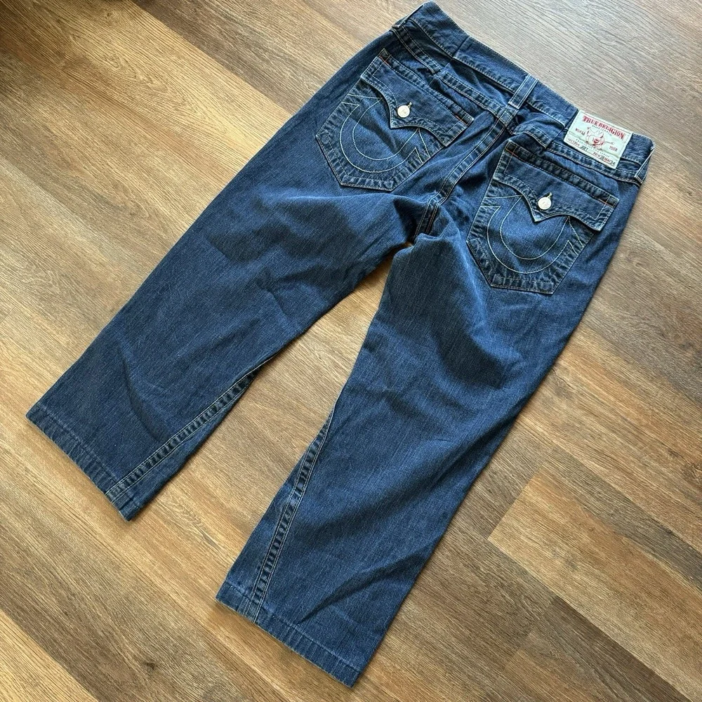 True Religion Joey Jeans Flap Pocket‎ Blue Men's Sz *38x26 READ